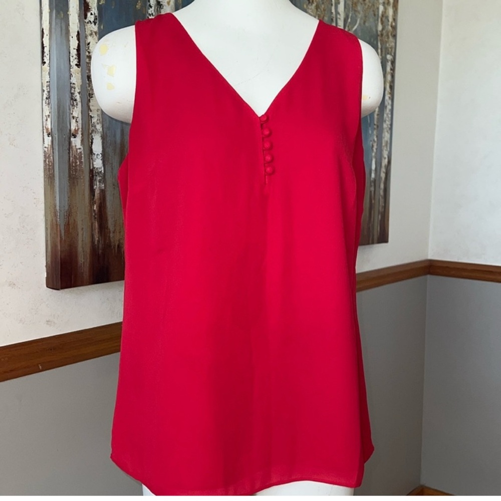 White House Black Market Sleeveless Blouse